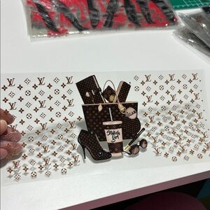 DTF DECAL STICKER FOR CUP